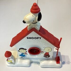 Vintage Original 1985 Snoopy Sno-Cone Machine Peanuts Snow Cone Maker *read